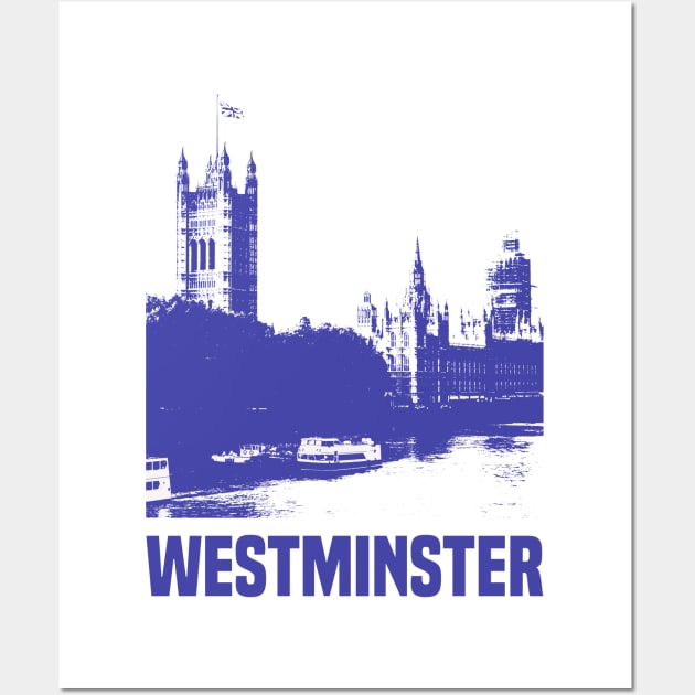 Westminster Wall Art by Den Vector